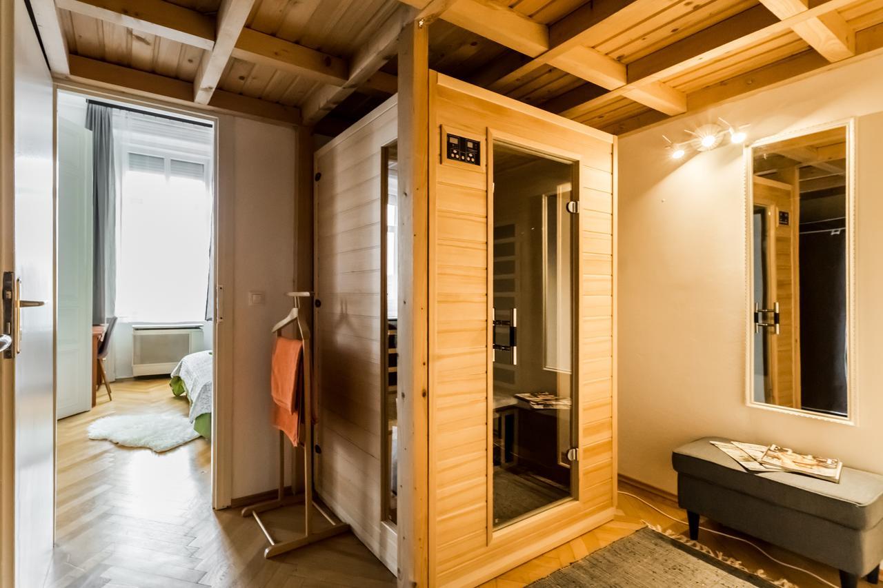 Park View Apartment With Sauna, A/C ブダペスト エクステリア 写真